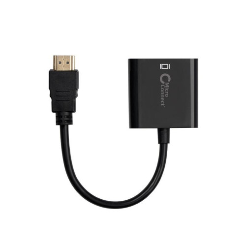 MicroConnect HDMI to VGA Converter Supporting Audio 2