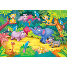 Ravensburger Counting Animals - My First Jigsaw Puzzles for Toddlers Age 2 Years (24 Months) - 6, 8, 10 & 12 Pieces