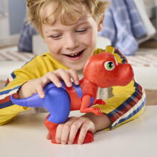 Marvel Spidey and His Amazing Friends Spidey-Rex Supersized Action Figure, 22.8-cm (9 inch) Super Hero Dinosaurs Toys for Children, Ages 3+, Red