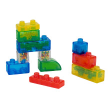 Jelly Blox Newbie Kit - Includes 11 Blocks - Toddler & Preschool Building Blocks Kids Can Squeeze, Stretch, Squish - Safety Tested & Ouch-Free - Tact