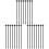 3Pcs Handheld Black Kids Drum Stick Teaching Aid for Skill Development 2