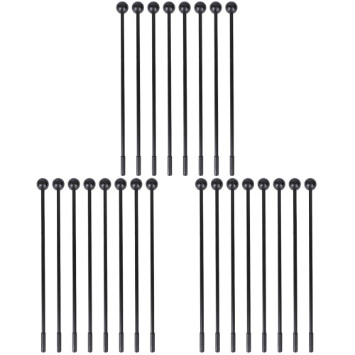 3Pcs Handheld Black Kids Drum Stick Teaching Aid for Skill Development 1