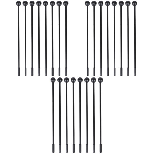 3Pcs Handheld Black Kids Drum Stick Teaching Aid for Skill Development 2
