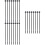 3Pcs Handheld Black Kids Drum Stick Teaching Aid for Skill Development 7