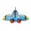 Intex Intex 57536NP Water Gun Plane Ride-Ons Multi colored 3