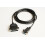 MicroConnect Serial Null Modem DB9 - DB25 Cable 3m 5