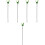 5Pcs Transparent Coffee Stir Sticks Ideal for Coffee Bars 3