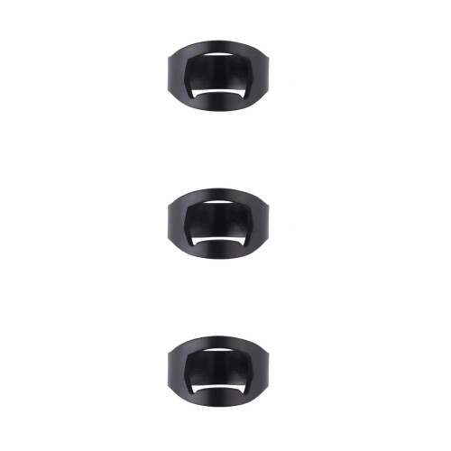 3Pcs Finger Ring Opener Black for Bottles and Easy Use 2