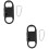 2Pièces Porte-Clés Chargeur Téléphone Noir, Style Moderne 5