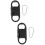 2Pièces Porte-Clés Chargeur Téléphone Noir, Style Moderne 6
