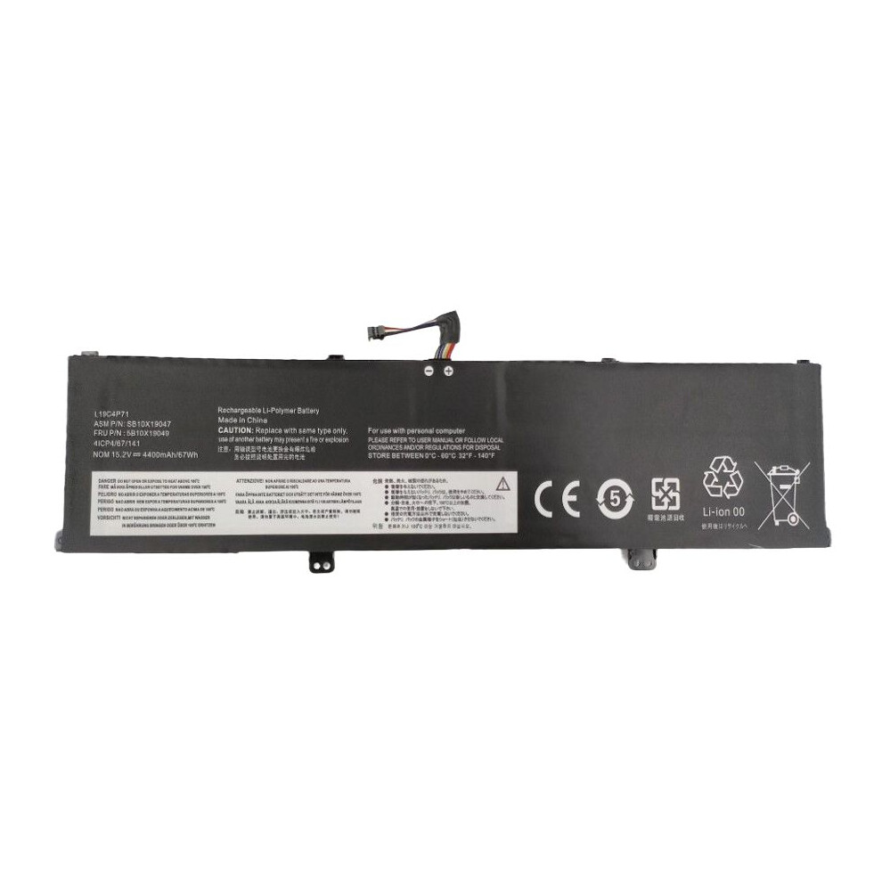 Coreparts Battery For Lenovo Notebook Laptop 66.88Wh Li-Polymer 15.2V 4400Mah Black 5715063226827
