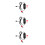 3Pcs Multi-Color Betta Fish Heater USB Mini Aquarium Heater Adjustable 5