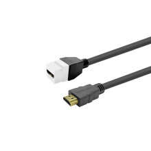Vivolink Pro Keystone White HDMI Female to HDMI Male 3m