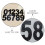 Stickers Numéros Étanches Adhésifs Pour Adresse Maison Noir 4