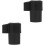 2Stk ABS Sax End Cap Schwarz Robust Saxophon Zubehör 6