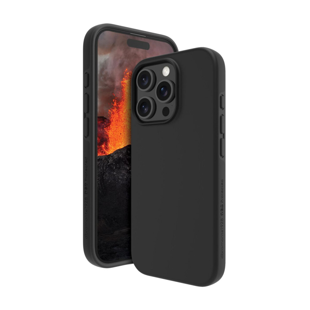 Dbramante1928 Iceland Ultra D3o Magsafe Iphone 16 Pro Black 5711428062819