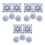 60Stk Hanukka Party Papierservietten Bunt Und 6