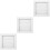 3Pièces Cache-Vent Sèche-Linge Extérieur Durable Pour 4