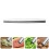 3Pcs Stainless Steel Dough Roller Smooth Kitchen Baking Tool 10