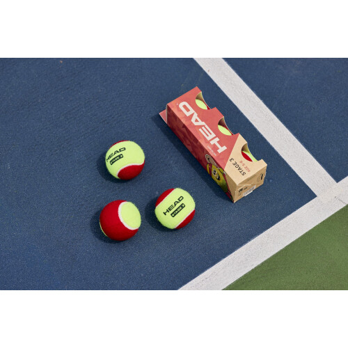 HEAD HEAD Stage 3 Red Tennis Balls 2
