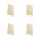 200Pcs Silver Phone Speaker Dustproof Stickers Mesh Cover Easy Install 4