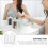 Boîte Transparente En Pour Rangement Coton Cosmétiques 4