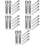 30Pcs Lightweight Stainless Steel Vial Breakers Mini Bottle Openers 6