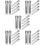 30Pcs Lightweight Stainless Steel Vial Breakers Mini Bottle Openers 7