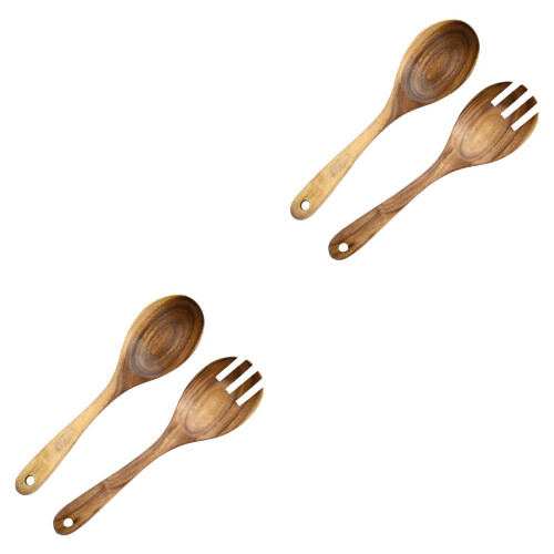 4Pièces En Bois Café Ensemble Simple Résistant 1