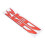 Waterproof Motorcycle Stickers Red 2