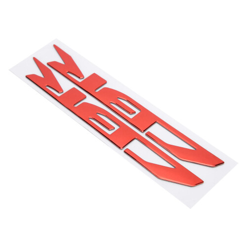 Waterproof Motorcycle Stickers Red 1
