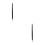 2Pcs Black Metal Stylus Pen for Tablets Dual Function Touchscreen Use 3