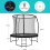 Zero Gravity Ultima 4 8ft Trampoline - Black Edition 4