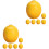 12Pcs Resin Mini Artificial Lemons Yellow Miniature Models for Display 2