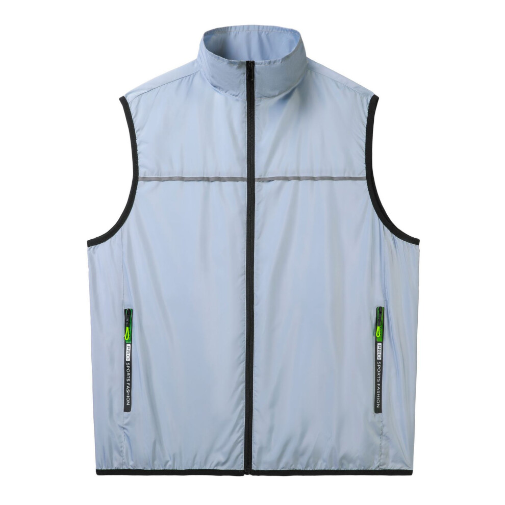 (Black, 5XL) Body Cooling Vest Polyester Cooling Jacket 3 Speed Mode Air Conditioned Clothes With 2 Fans For Hot 6485316046753