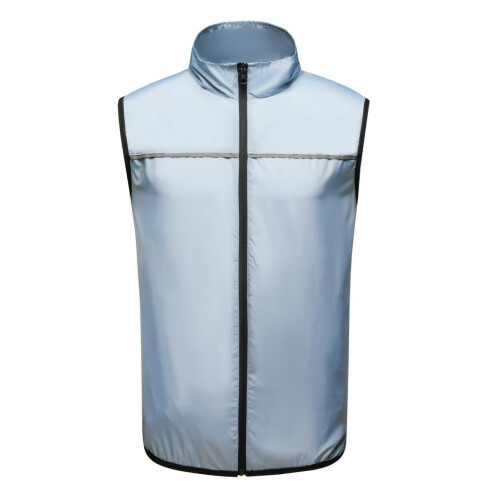 (grey, XL) Γιλέκο ψύξης σώματος από πολυεστέρα, μπουφάν ψύξης,