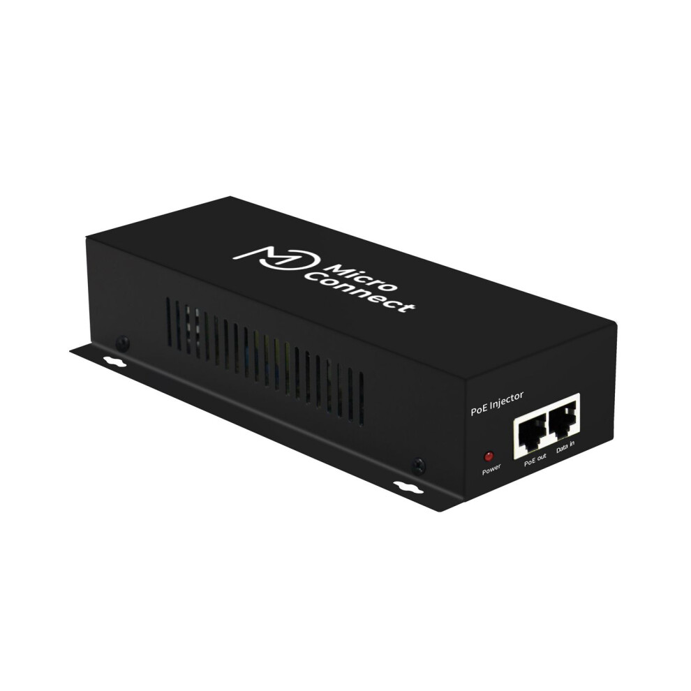 Microconnect 90W 802.3Af/At Poe Injector 100-240 V 50-60 Hz 55V Dc Maximum 1000 Mbps 100 M Black 5706998910998