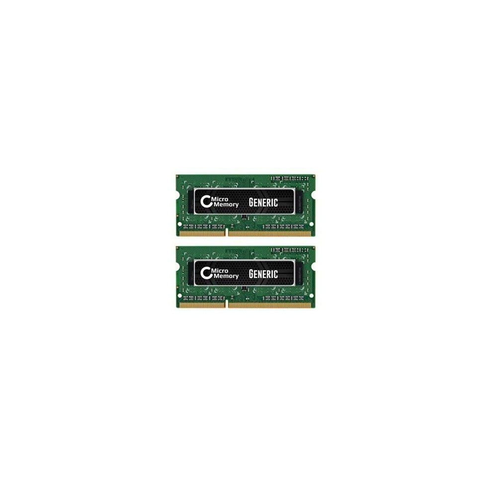 Coreparts 2X4gb Memory Module Non-Ecc Ddr3 Pc3 12800 204Pins So-Dimm 5706998875204