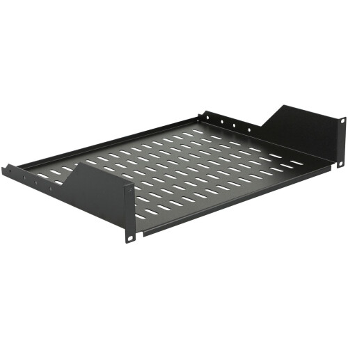 Lanview by Logon 2U 19" D=350mm RACK MOUNT SHELF BLACK