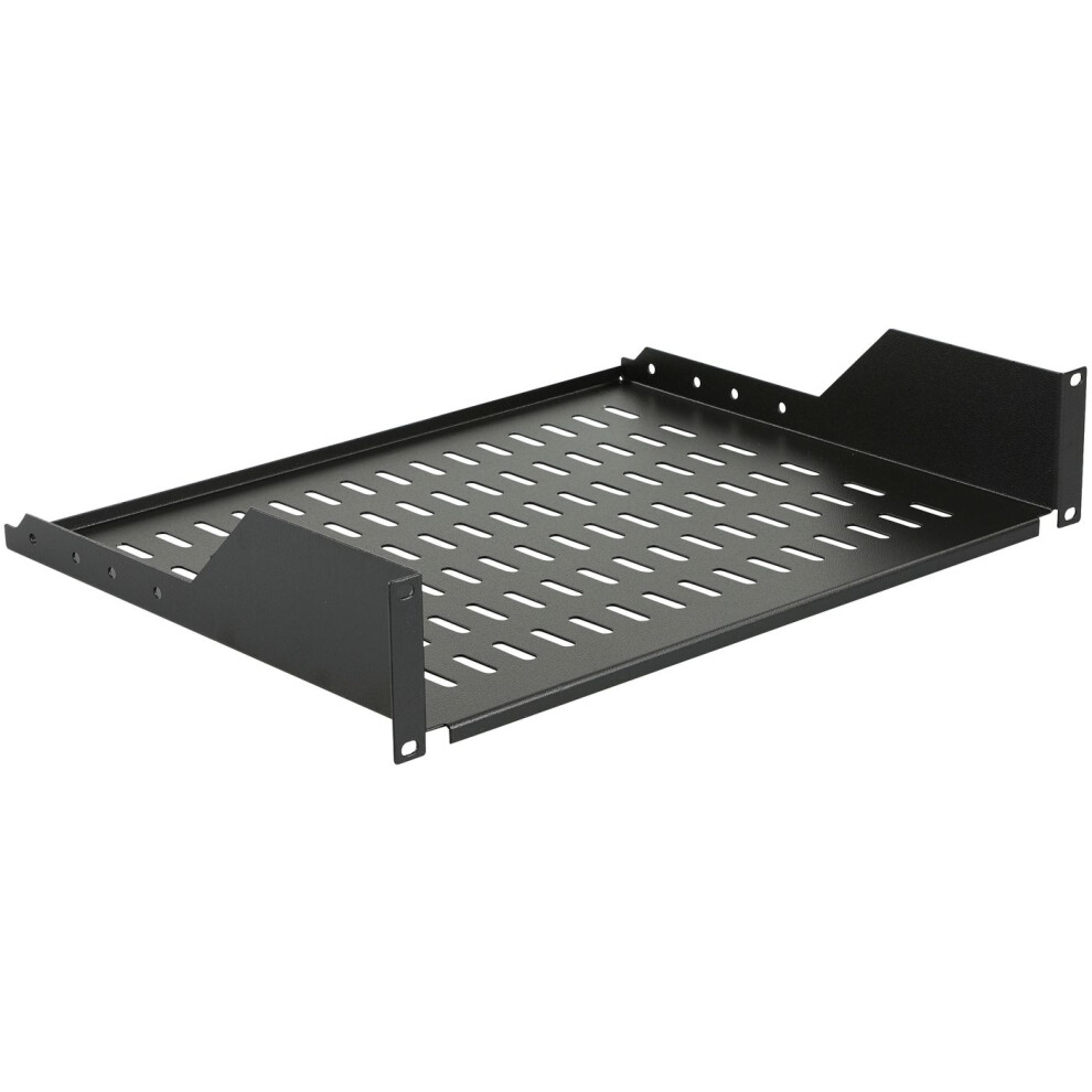 Lanview By Logon 2U 19" D=350Mm Rack Mount Shelf Black 5420016845344