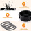 Replacement Parts Kit for  Blender - 6-Blade Ice Crusher Blade with Jar Base Cap, Coupling Stud Slinger Pin 4