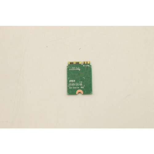 Lenovo Lenovo Wireless LAN adapter supporting Wi-Fi 6E (802.11ax) 2x2 streams up to 2.4 Gbps speed multiple frequency bands. 2