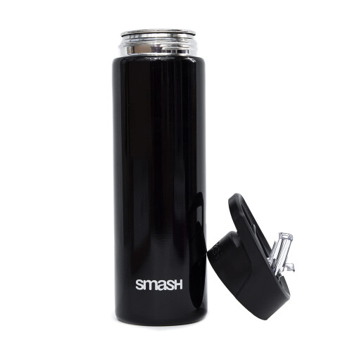 Smash Smash Drink Flasks, Stainless Steel, Black, 750ml 1