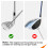 Golf Alignment Bar, Golf Swing Training Aid, Golf Movement Training Swing Direction Indicator, Direction Indicator To Help Your Golf Swing Action, Go 5