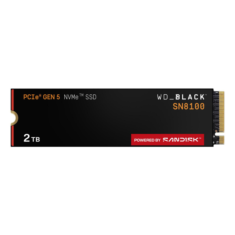 Western Digital Wd_black Sn8100 Nvme Ssd Powered By Sandisk 2 Tb