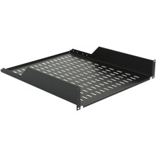 Lanview by Logon 2U 19" D=550mm RACK MOUNT SHELF BLACK