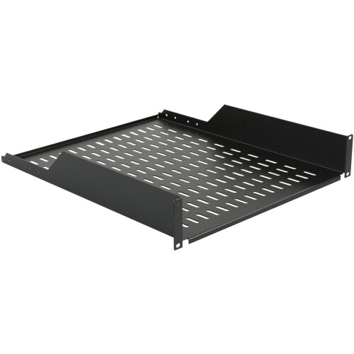 Lanview by Logon 2U 19" D=550mm RACK MOUNT SHELF BLACK