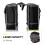 Dunlop Dunlop D. Double Saddle Bag Bicycle Pannier Rack/Waterproof Bag, Black/Grey 3