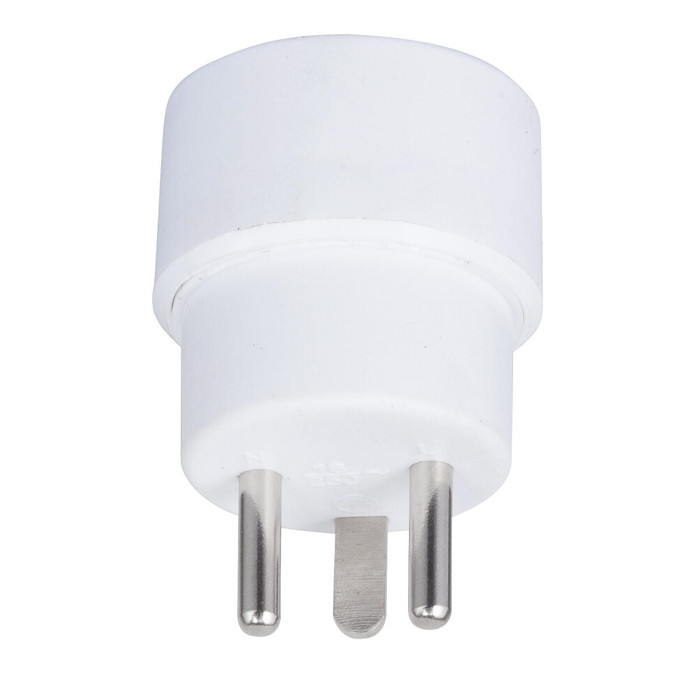 Microconnect Schuko Adapter Dk Earth To Eu With Earth-Pin Power Adapter 5703873242069