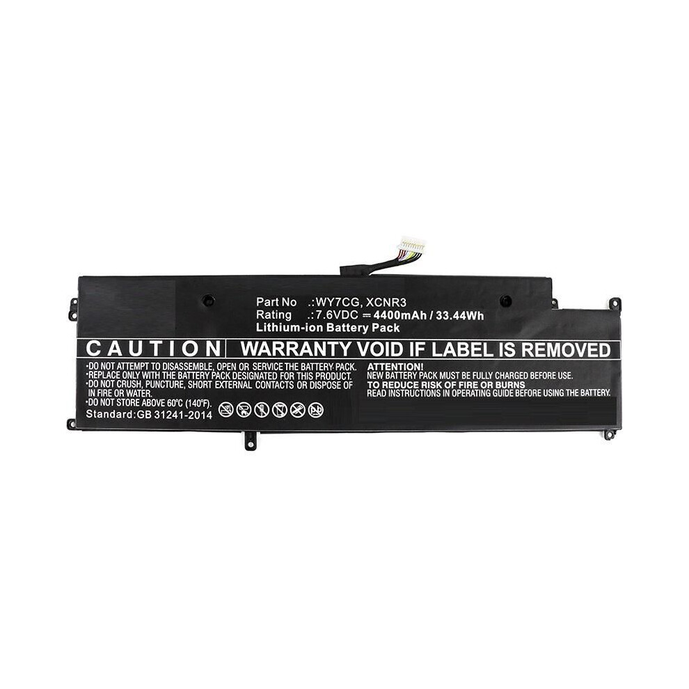 Coreparts Laptop Battery For Dell 31.92Wh Li-Ion 7.6V 4200Mah Black 5706998637185